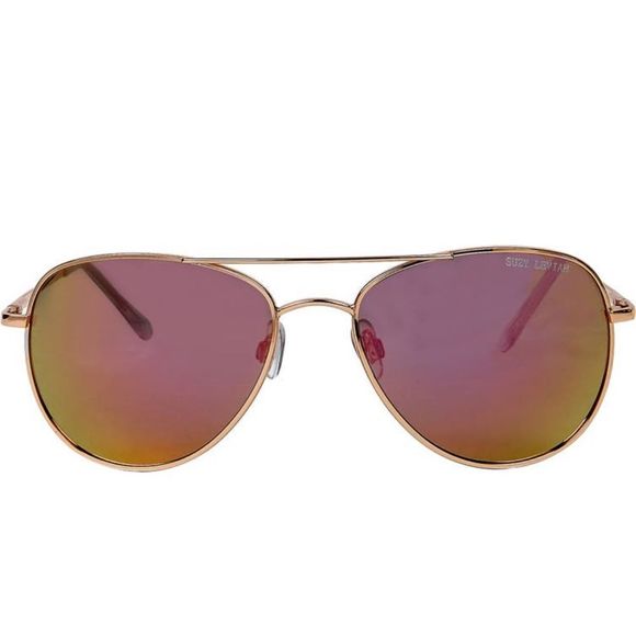 Suzy Levian 53mm Aviator Sunglasses‎ main image 4